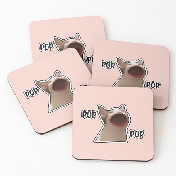 Item preview, Cute Pop Cat Meme designed and sold by ShirtsByFerg.