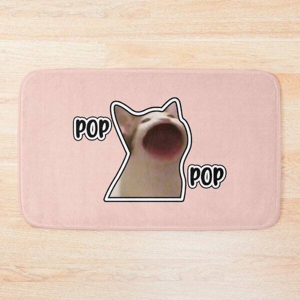 Item preview, Cute Pop Cat Meme designed and sold by ShirtsByFerg.