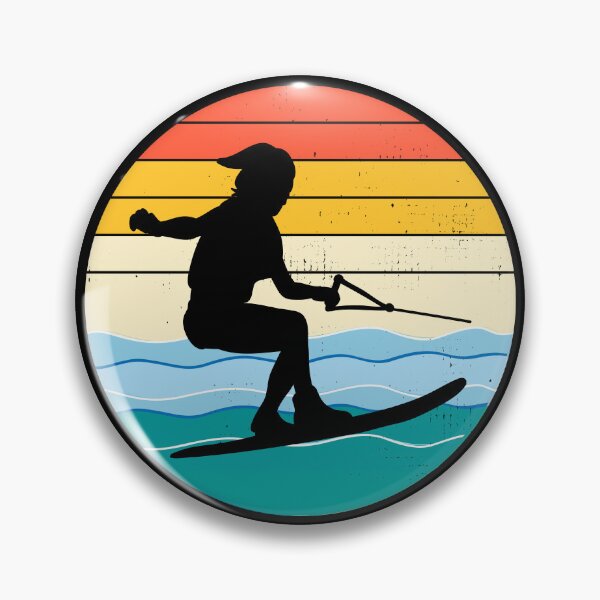 Item preview, Vintage Retro Water Skiing Outdoor Water Sport designed and sold by TastefulTees.