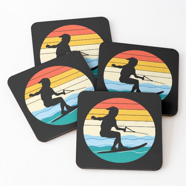 Item preview, Vintage Retro Water Skiing Outdoor Water Sport designed and sold by TastefulTees.