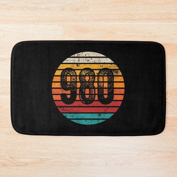 Item preview, Distressed Vintage Sunset 980 Area Code designed and sold by Gold Wings Tees.