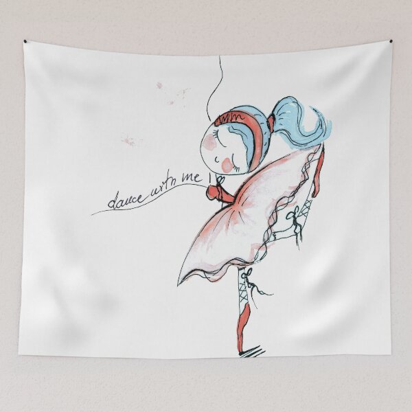 Item preview, Just Dance Ballerina Art Dancing Teacher Gift designed and sold by HighArtDesigns.