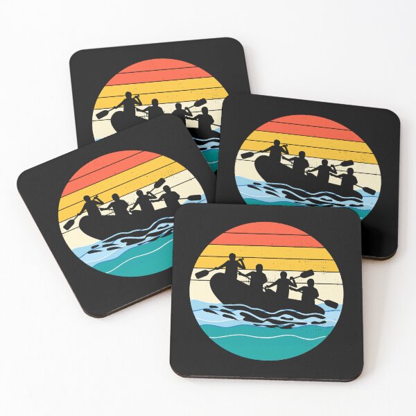 Item preview, Vintage Retro Rafting Raft Rafter River Paddle Gift designed and sold by TastefulTees.