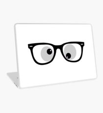 Funny Hipster Glasses Laptop Skin