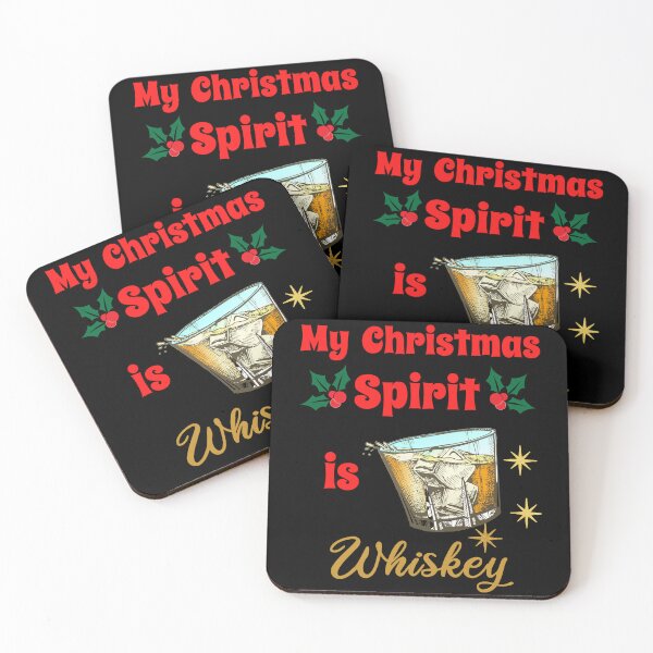 Artikelvorschau, My Christmas Spirit is Whiskey - Whiskyglas entworfen und verkauft von Georgy09.