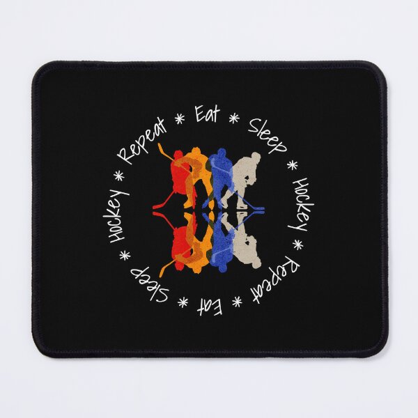 Item preview, Eat Sleep Hockey Repeat, Artful Colorful Hockey Team designed and sold by artfulnotebook.