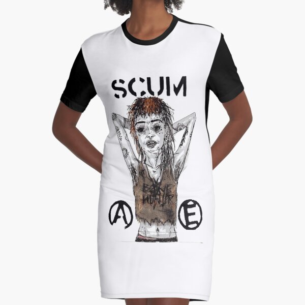 Scum Shirt - Crust Punk T-Shirt - Folk Punk Shirt - Scum of the Earth Shirt  - I Am Scum Shirt - Punk Rock Shirts - Punk Style T-Shirt