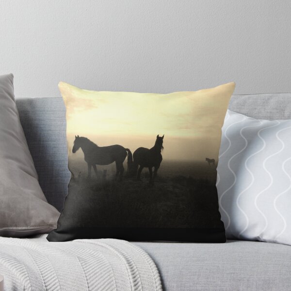 Item preview, Horses in the mist designed and sold by cuprum.