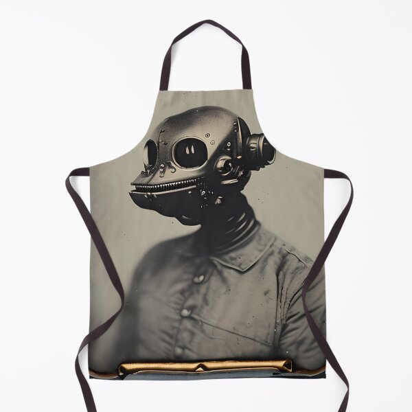 Item preview, Frog Faced Robot Tintype designed and sold by ZenEverAI.
