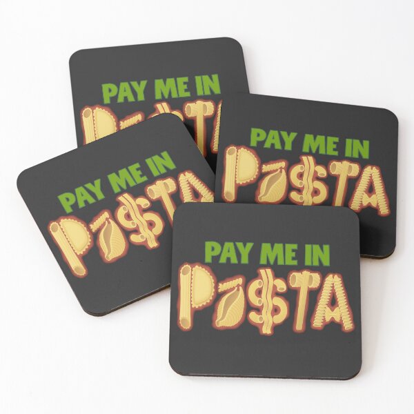 Item preview, Pay Me In Pasta designed and sold by Calipygian.