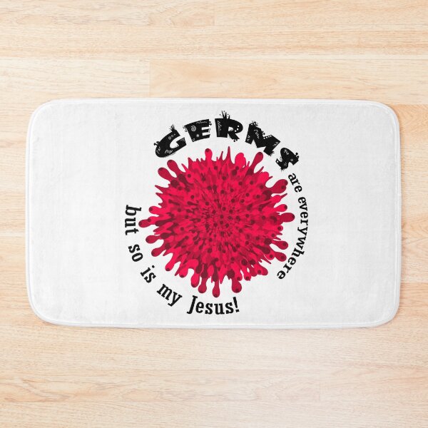 Item preview, Germs are everywhere - Black designed and sold by SweetCreekFaith.