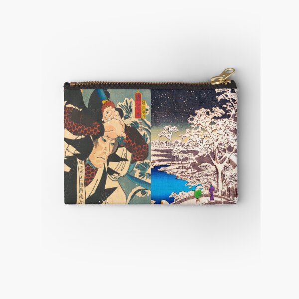 Item preview, Hero and the Winter Bridge | Japanese Edo Design designed and sold by andydavistech.