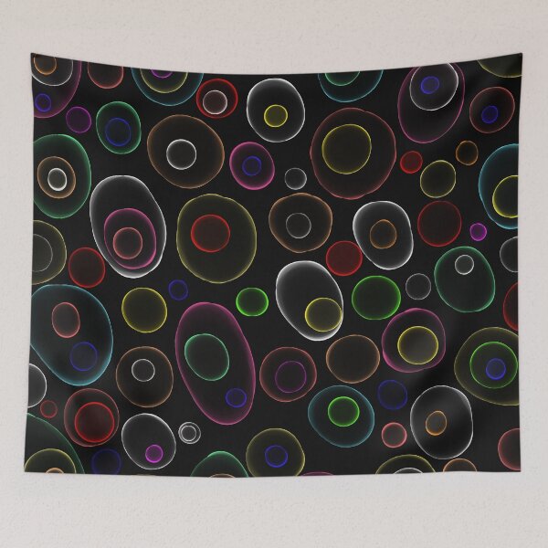 Item preview, Alcohol Ink Rings - Multi Coloured Rainbow Coloured Abstract designed and sold by Printpix.