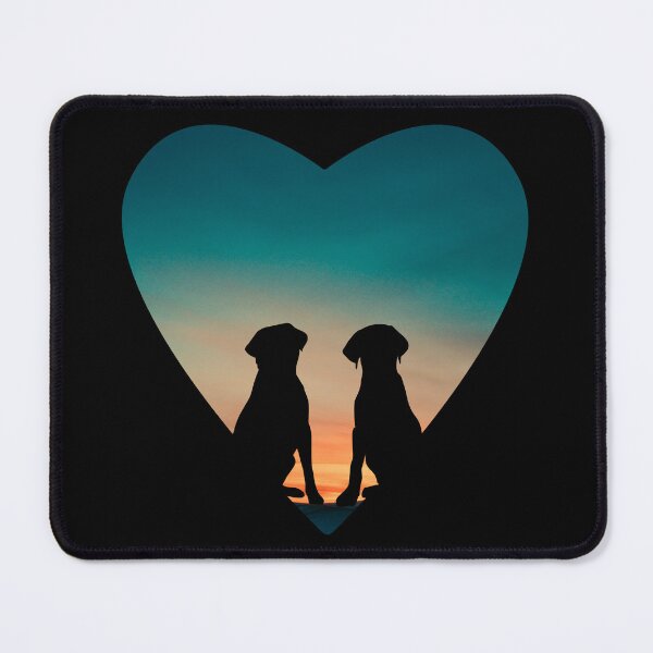 Item preview, Dogs at Sunset designed and sold by NiftyTees.
