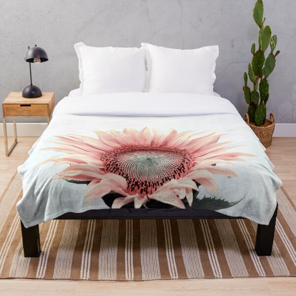 Artikelvorschau, Hellrosa Sonnenblume entworfen und verkauft von PrintsProject.