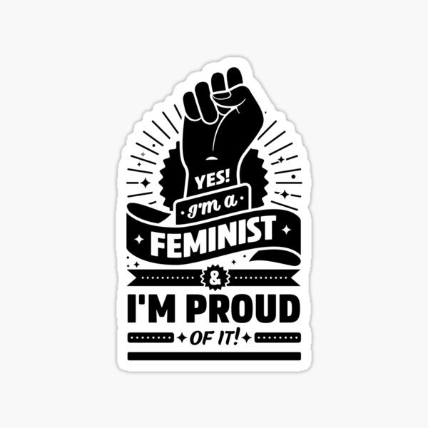 Intersectional Feminist Art Yes Im Feminist And Proud Of It Light Background Version 7251