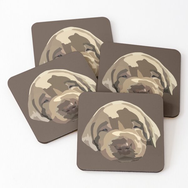 Item preview, Labrador Retriever Puppy Hand Drawn Digital Art designed and sold by Lartheviking.