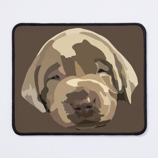 Item preview, Labrador Retriever Puppy Hand Drawn Digital Art designed and sold by Lartheviking.