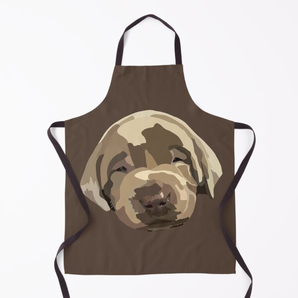 Item preview, Labrador Retriever Puppy Hand Drawn Digital Art designed and sold by Lartheviking.