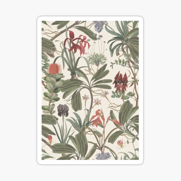 State Library Victoria Botanical Stravaganza Sticker
