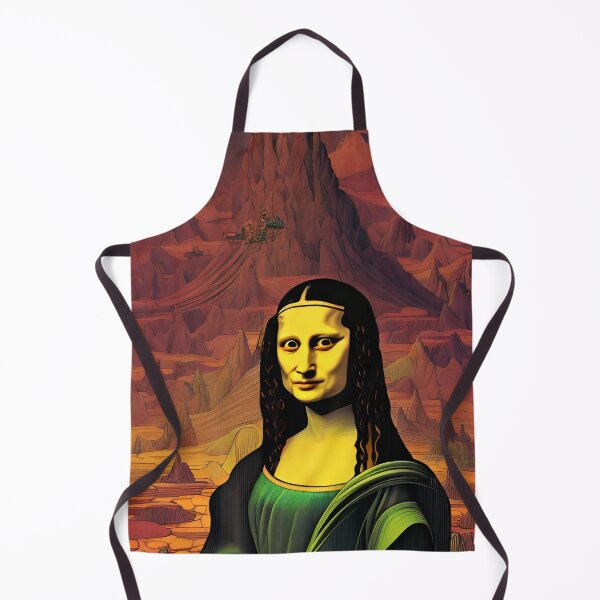 Item preview, Something Is Wrong With Mona Lisa designed and sold by EsoteraArt.