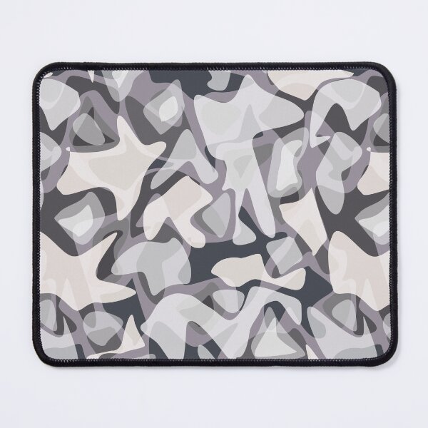 Item preview, Light Grey Abstract Spotted Camouflage pattern designed and sold by fuzzyfox.