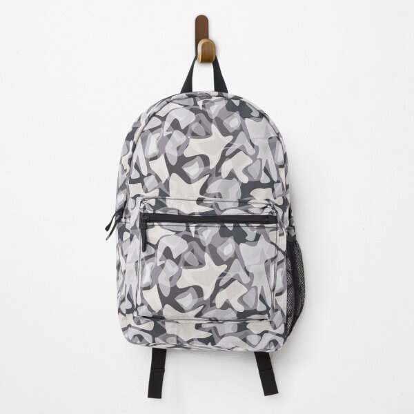 Item preview, Light Grey Abstract Spotted Camouflage pattern designed and sold by fuzzyfox.