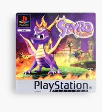 Spyro the Dragon Metal Print