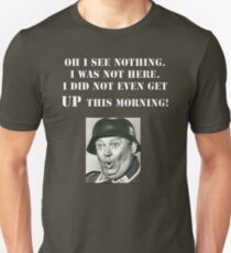 Sgt Schultz Hogan's Heroes Slim Fit T-Shirt