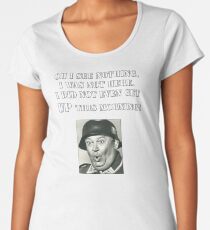 Sgt Schultz Hogan's Heroes Women's Premium T-Shirt