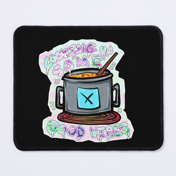 Item preview, Cooking Up Some Good Vibes designed and sold by BobbyMillsArt.