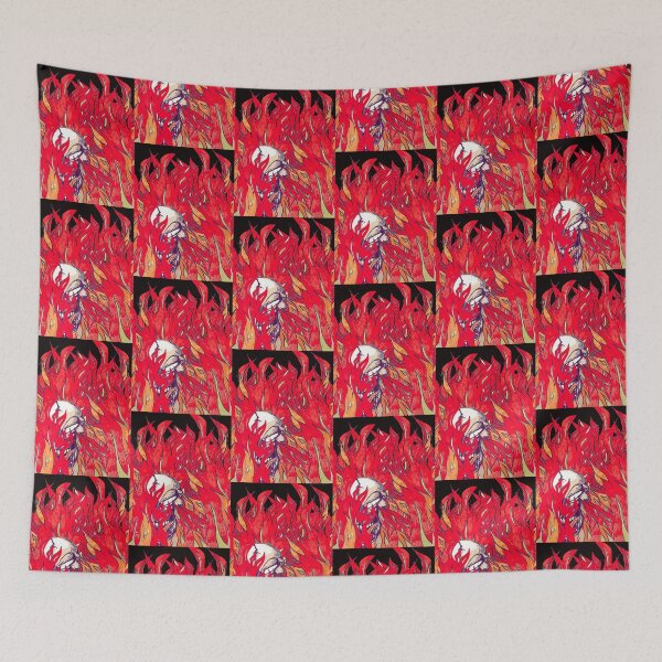 Item preview, Flaming skull designed and sold by Glenbobagins.