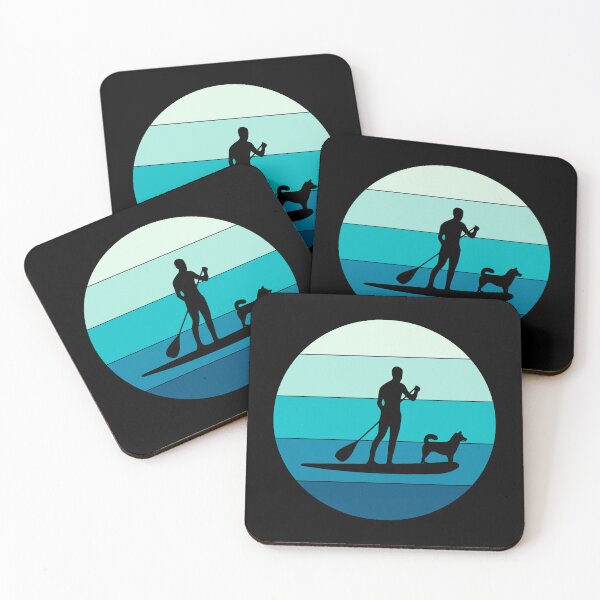 Item preview, Paddleboarding SUP Paddleboard Dog Surfing designed and sold by TastefulTees.