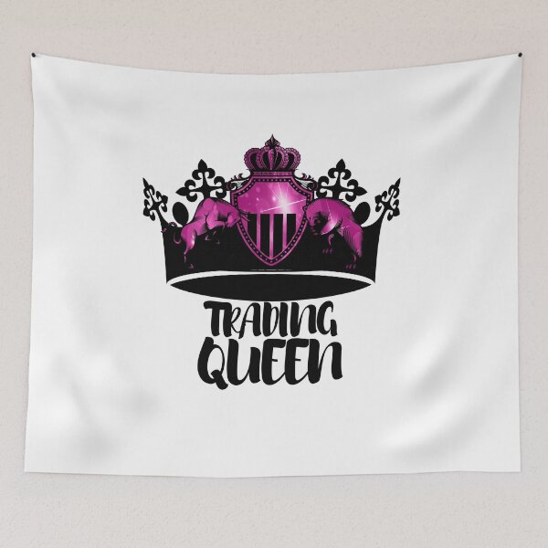 Item preview, Female Trader Gift, Gift for stock market, crypto, forex, options, and day trader, Unique gift, Trading Queen designed and sold by TradingTeesKids.