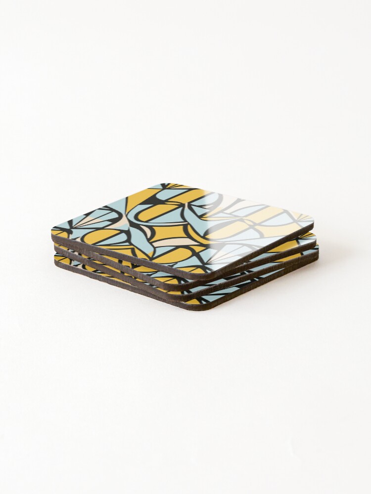 Thumbnail 4 of 5, Coasters (Set of 4), Abstract pattern  designed and sold by Wmcs91.