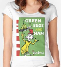 Green Eggs and Ham Women's Fitted Scoop T-Shirt