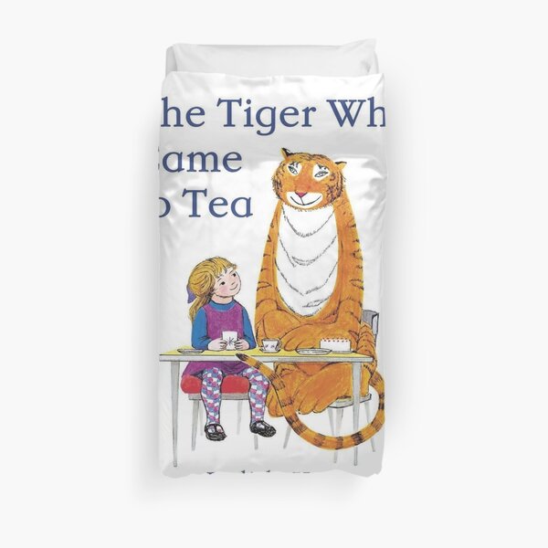 The Tiger Who came to Tea Duvet Cover