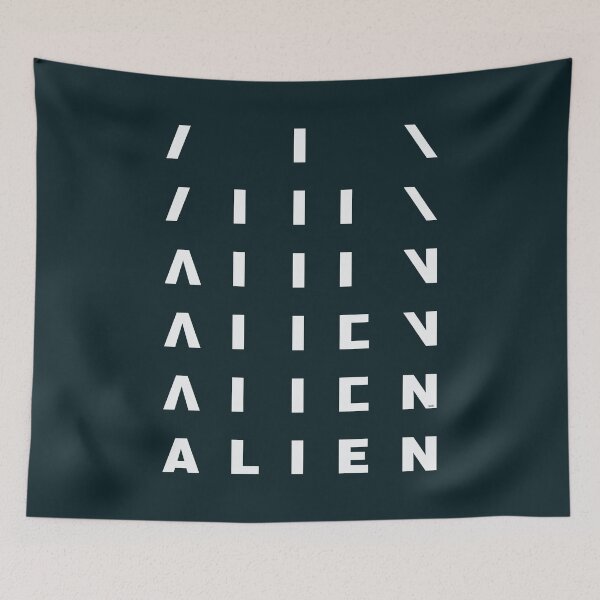 Item preview, A L I E N (white) designed and sold by Murder of Crows.