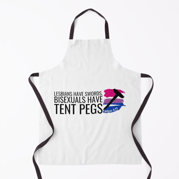 Item preview, Bisexuals have Tent Pegs designed and sold by holyqueerit.