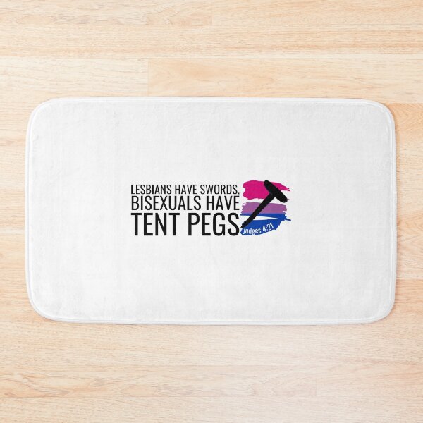 Item preview, Bisexuals have Tent Pegs designed and sold by holyqueerit.