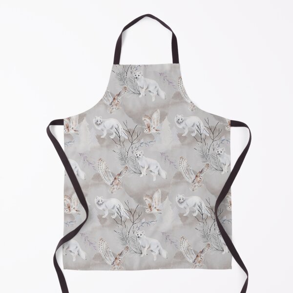 Item preview, Arctic Fox White Winter Pattern designed and sold by WildAliceArt.