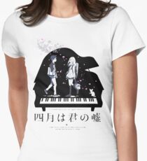 Shigatsu wa Kimi no Uso Women's Fitted T-Shirt