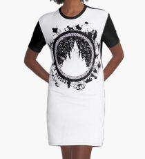 Magisches Königreich v1 T-Shirt Kleid