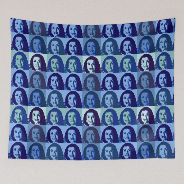 Item preview, Nancy Pelosi Superstar (True Blue) designed and sold by Thelittlelord.