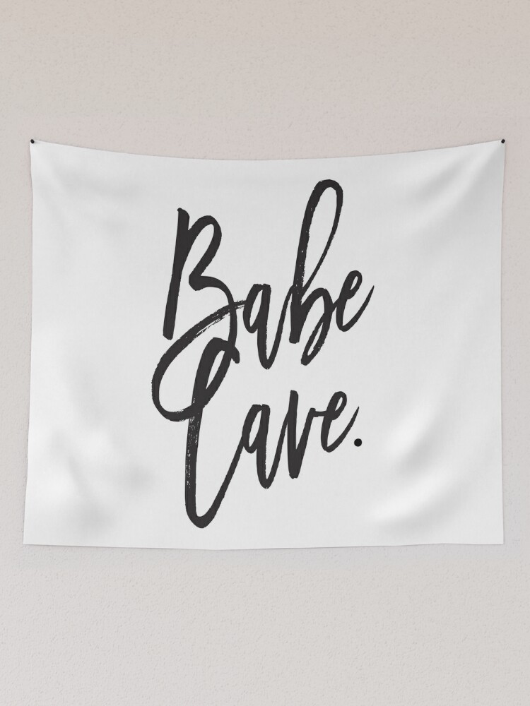 Tentures for Sale avec l uvre Babe Cave citation