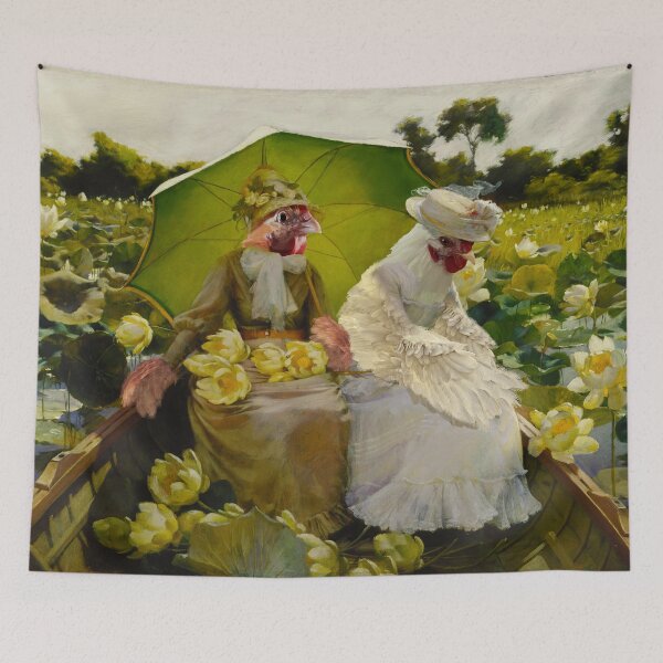 Item preview, Water Lillies designed and sold by MuseumOfFineArtChickens GiftShop.