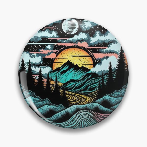 Item preview, Trails and Mountain Hiking  designed and sold by werewolftogo.