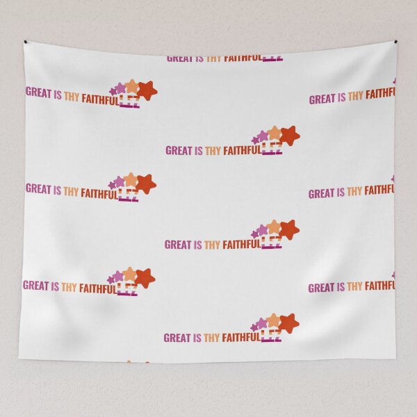 Item preview, Great Is Thy Faithfullez designed and sold by holyqueerit.
