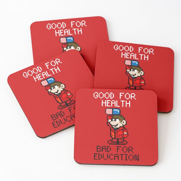 Item preview, Good for health, Bad for education designed and sold by AndroBrun.