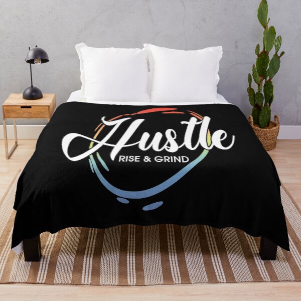 Item preview, Hustle, rise & grind designed and sold by pqrstshirts.
